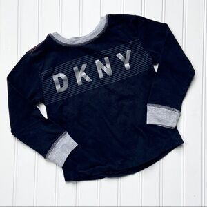 •DKNY• black graphic tee